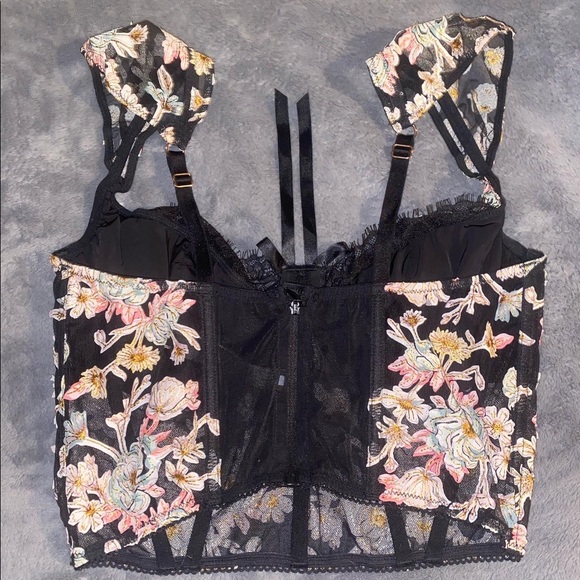 Victoria Secret x for love and lemons Lace Top - Picture 3 of 3